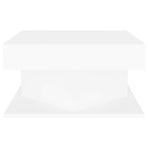 Coffee Table White 57x57x30 cm Engineered Wood