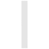 Washing Machine Cabinet White 64x24x190 cm