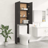Washing Machine Cabinet Grey 64x25.5x190 cm
