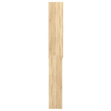 Washing Machine Cabinet Sonoma Oak 64x25.5x190 cm - Top-Down View