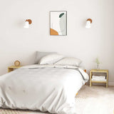 Bedside Cabinet 40x30.5x40 cm Solid Pinewood - Side View