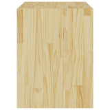 Bedside Cabinet 40x30.5x40 cm Solid Pinewood
