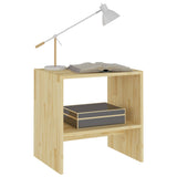 Bedside Cabinets 2 pcs 40x30.5x40 cm Solid Pinewood