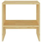 Bedside Cabinets 2 pcs 40x30.5x40 cm Solid Pinewood