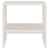 Bedside Cabinets 2 pcs White 40x30.5x40 cm Solid Pinewood