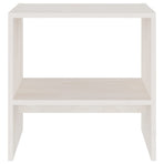 Bedside Cabinets 2 pcs White 40x30.5x40 cm Solid Pinewood