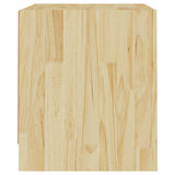 Bedside Cabinet 40x30.5x35.5 cm Solid Pine Wood