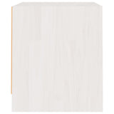 Bedside Cabinets 2 pcs White 40x30.5x35.5 cm Solid Pine Wood