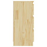 Bedside Cabinet 40x29.5x64 cm Solid Pine Wood