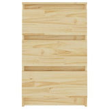 Bedside Cabinets 2 pcs 40x29.5x64 cm Solid Pine Wood
