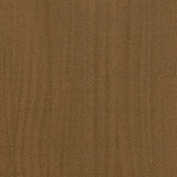 Bedside Cabinet Honey Brown 40x29.5x64 cm Solid Pine Wood