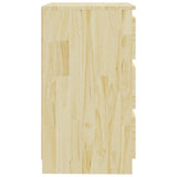 Bedside Cabinet 60x36x64 cm Solid Pinewood - 45-Degree Angle