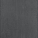 Bedside Cabinet Grey 60x36x64 cm Solid Pinewood