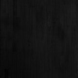 Bedside Cabinet Black 60x36x64 cm Solid Pinewood