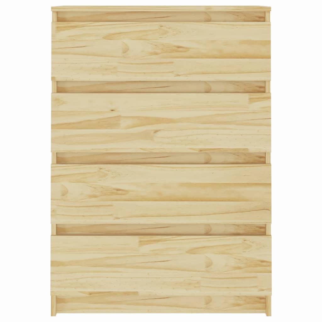 Side Cabinet 60x36x84 cm Solid Pinewood
