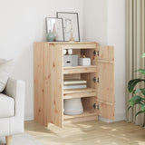 Sideboard 60x36x84 cm Solid Pinewood - Side View