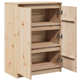 Sideboard 60x36x84 cm Solid Pinewood - Rear View