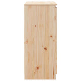Sideboard 60x36x84 cm Solid Pinewood - Close-Up Angle
