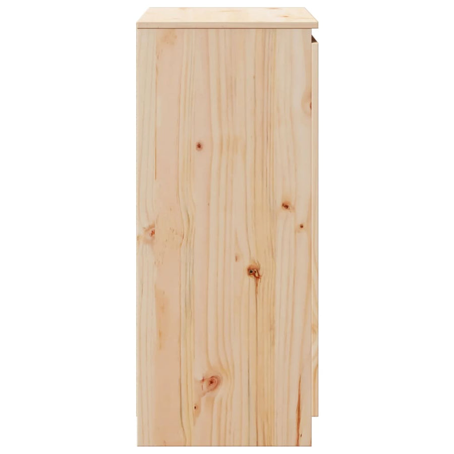 Sideboard 60x36x84 cm Solid Pinewood