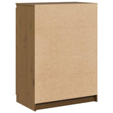 Sideboard Honey Brown 60x36x84 cm Solid Pinewood - Low Angle