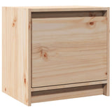 Bedside Cabinet 40x30.5x40 cm Solid Pinewood - Front View