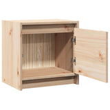 Bedside Cabinets 2 pcs 40x30.5x40 cm Solid Pinewood - Top-Down View