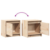 Bedside Cabinets 2 pcs 40x30.5x40 cm Solid Pinewood