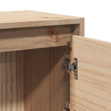 Bedside Cabinets 2 pcs 40x30.5x40 cm Solid Pinewood - Low Angle