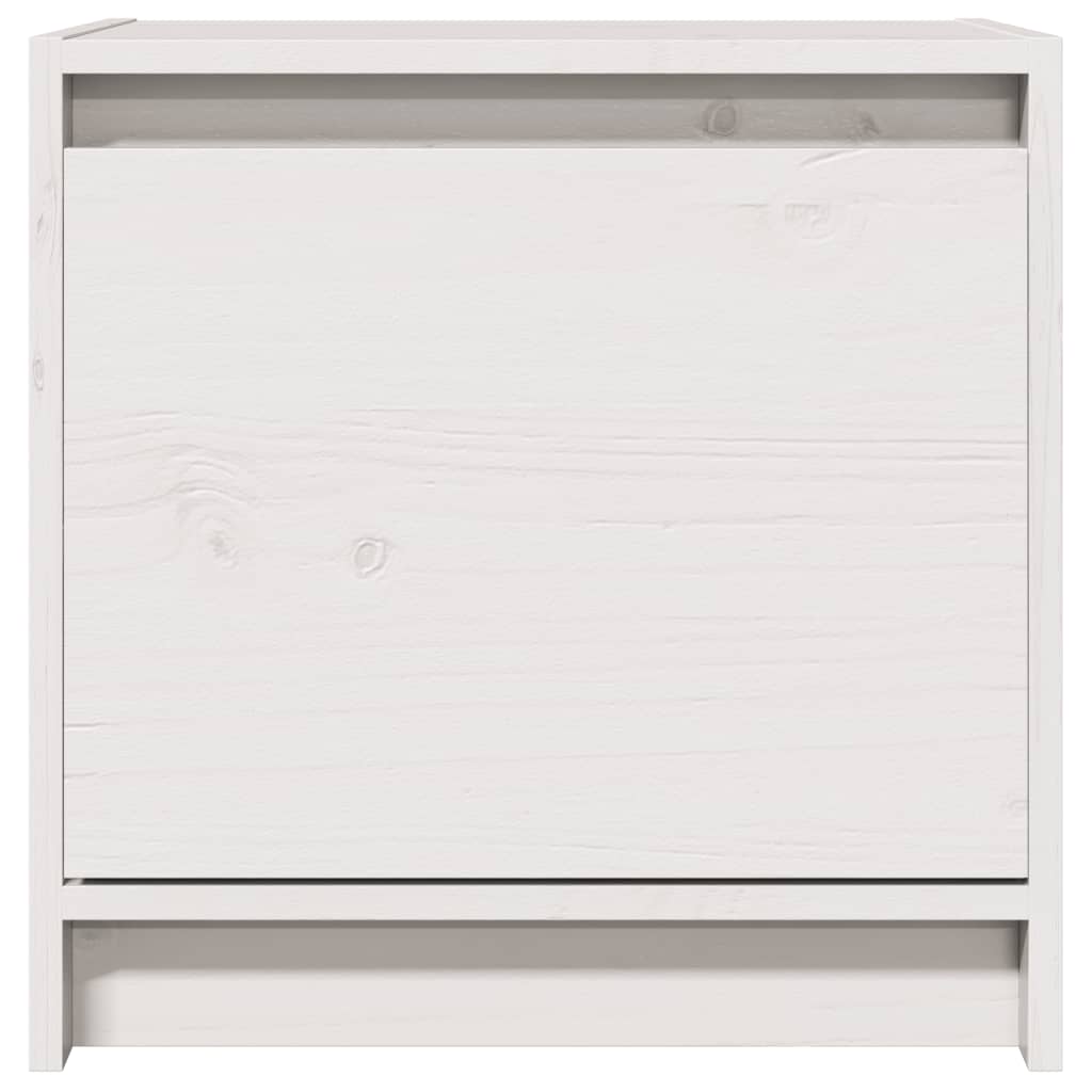 Bedside Cabinets 2 pcs White 40x30.5x40 cm Solid Pinewood