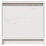 Bedside Cabinets 2 pcs White 40x30.5x40 cm Solid Pinewood