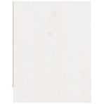 Bedside Cabinets 2 pcs White 40x30.5x40 cm Solid Pinewood