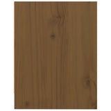 Bedside Cabinet Honey Brown 40x30.5x40 cm Solid Pinewood