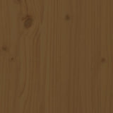 Bedside Cabinet Honey Brown 40x30.5x40 cm Solid Pinewood
