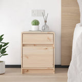 Bedside Cabinets 2 pcs 40x31x50 cm Solid Pinewood