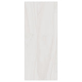 Book Cabinet White 40x30x71.5 cm Solid Pinewood