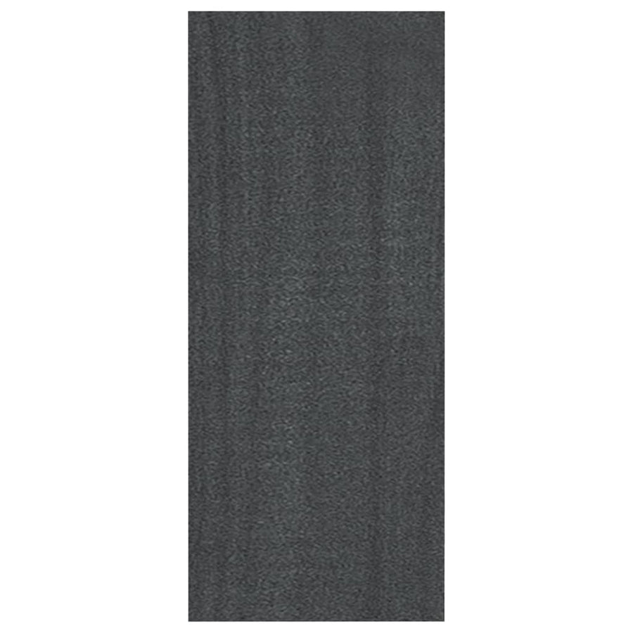Book Cabinet Grey 40x30x71.5 cm Solid Pinewood
