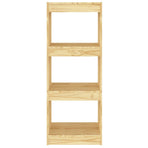 Book Cabinet/Room Divider 40x30x103.5 cm Solid Pinewood