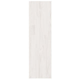 Book Cabinet/Room Divider White 40x30x103.5 cm Solid Pinewood