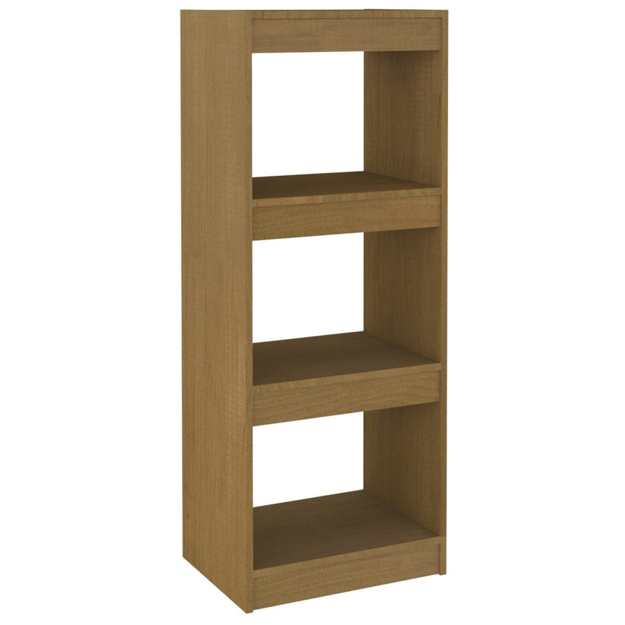 Book Cabinet/Room Divider Honey Brown 40x30x103.5 cm Pinewood