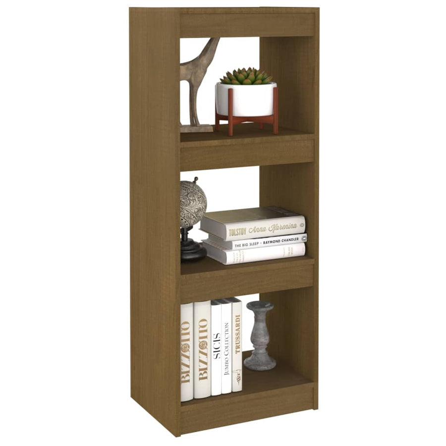 Book Cabinet/Room Divider Honey Brown 40x30x103.5 cm Pinewood