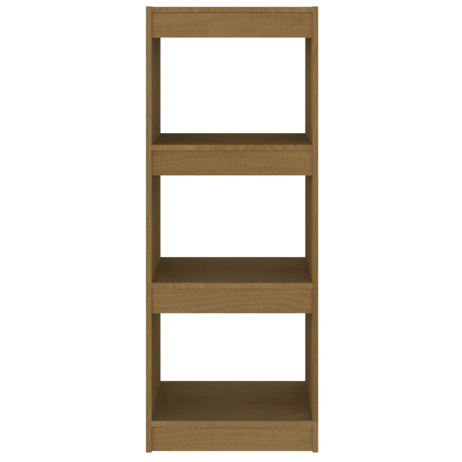 Book Cabinet/Room Divider Honey Brown 40x30x103.5 cm Pinewood