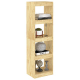 Book Cabinet Room Divider 40x30x135.5 cm Pinewood - Top-Down View
