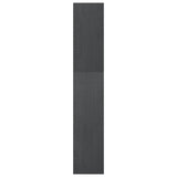 Book Cabinet/Room Divider Grey 40x30x167.5 cm Solid Pinewood