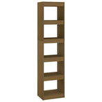 Book Cabinet/Room Divider Honey Brown 40x30x167.5 cm