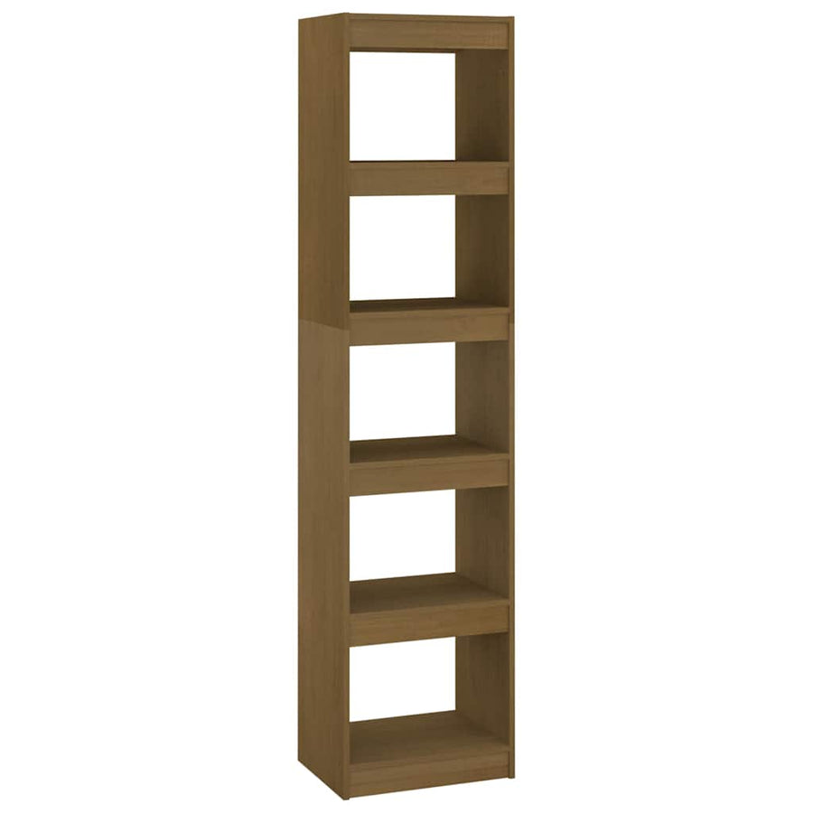 Book Cabinet/Room Divider Honey Brown 40x30x167.5 cm