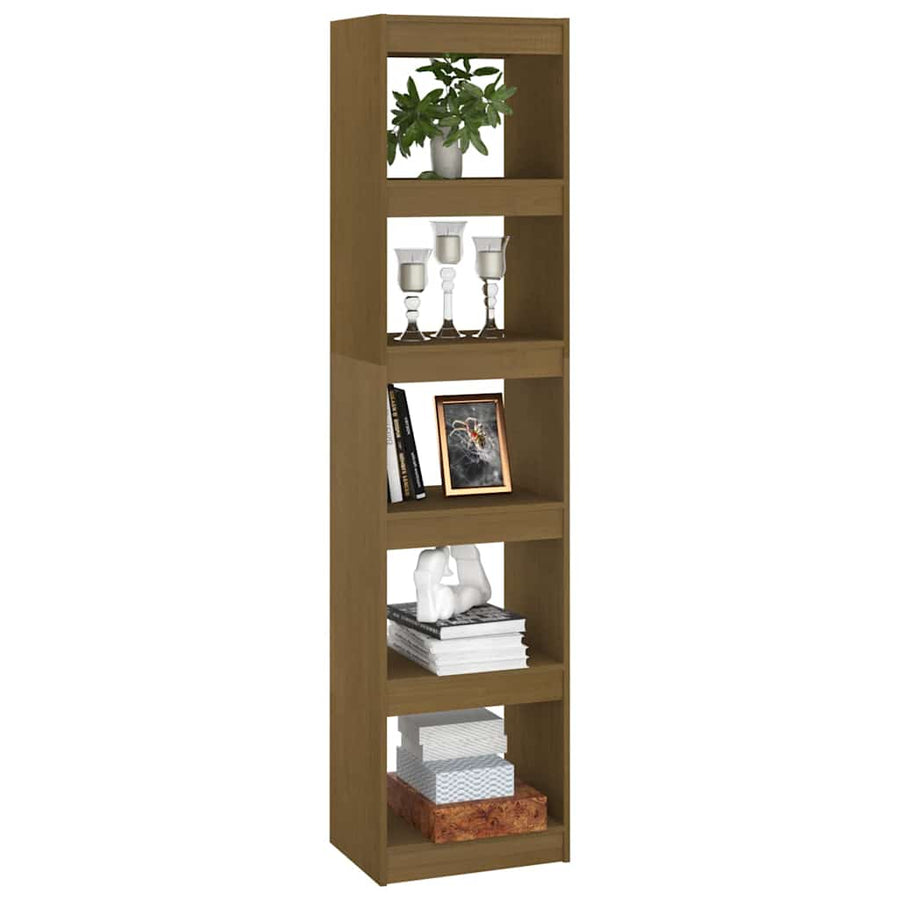 Book Cabinet/Room Divider Honey Brown 40x30x167.5 cm