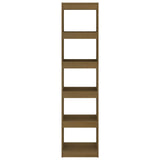 Book Cabinet/Room Divider Honey Brown 40x30x167.5 cm Solid Pinewood