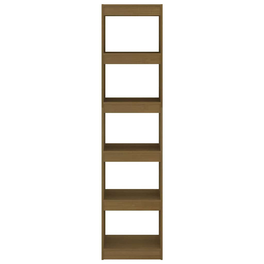 Book Cabinet/Room Divider Honey Brown 40x30x167.5 cm