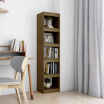Book Cabinet/Room Divider Honey Brown 40x30x167.5 cm