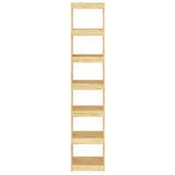Book Cabinet/Room Divider 40x30x199 cm Solid Pinewood - 45-Degree Angle